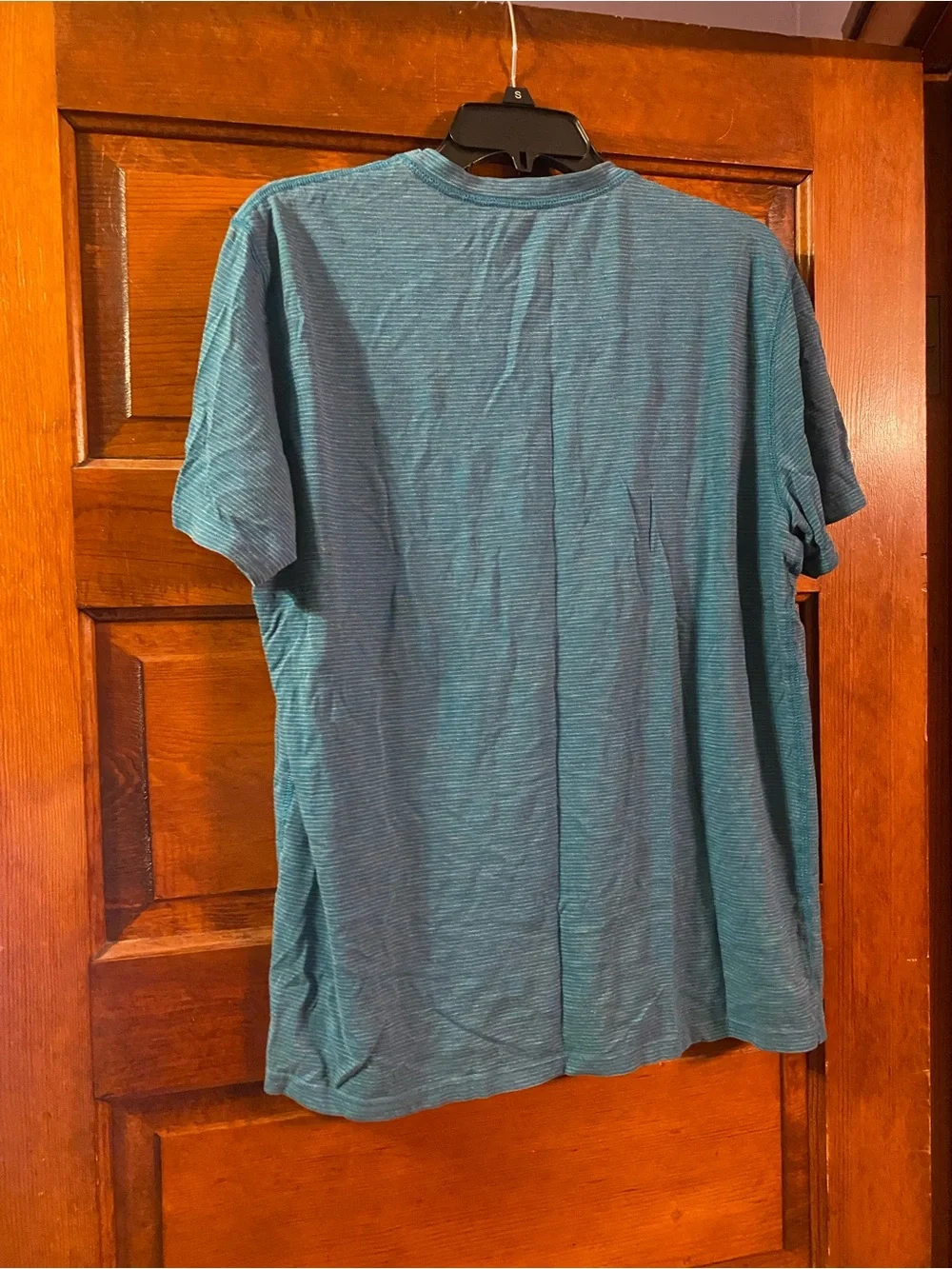 Sonoma Teal Short-Sleeve Henley Shirt